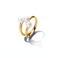 ราคา PANDORA แหวน 14k Gold-plated ring สีทอง 52 (GRMKPPR000127680)