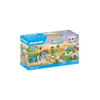 ราคา Playmobil ม้าแห่งวอเตอร์ฟอลล์ การแข่งขันม้าโพนี่ (MKP1853437)