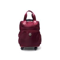 ราคา MARWELL กระเป๋าเดินทาง คันชัก 4 ล้อ วัสดุผ้าไนลอน ขนาด 15 นิ้ว สีเลือดหมู (MKP1851310)