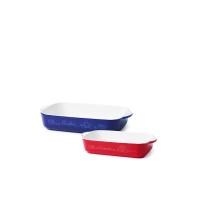 ราคา MEYER ชุดถาดอบเซรามิก Disney 2 ใบ สีแดง (CDS13141141)