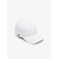 ราคา LACOSTE หมวกแก๊ปสำหรับผู้ชายและผู้หญิงลาคอสท์ ผ้าออร์แกนิคคอตตอน ทวิล สีขาว One Size (GRMKPPR000147581)
