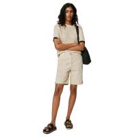 ราคา MARKS & SPENCER กางเกงชิโน่ขาสั้นผู้หญิง Tea Dyed Cotton Rich 8 UK (CDS14190438)