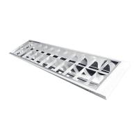 ราคา Eve Lighting โคมตะแกรงฝังฝ้า LED-T8 2x18 วัตต์ รุ่น 588257(2x18W) ขนาด 30 x 120 x 7.5 ซม. สีขาว (MKP0785335)