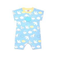 ราคา AUKA ชุดหมีแขนสั้นคอกลม Cloud in the sky สีฟ้า 80 (MKP1395154)