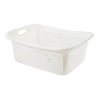 ราคา Basket ตะแกรงรูปไข่ ขาวครีม บาสเก็ต 802 (MKP1638135)