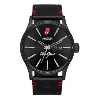 ราคา NIXON NXA1354001-00 Rolling Stones Sentry นาฬิกาข้อมือผู้ชาย สีดำ (MKP1434301)
