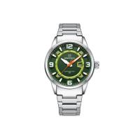 ราคา NAVIFORCE นาฬิกาข้อมือผู้ชาย NF8044 B สายสแตนเลส สีเงิน หน้าปัดเขียว (MKP1809377)