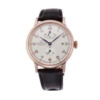 ราคา ORIENT นาฬิกาข้อมือผู้ชาย Star Classic Mechanical สายหนัง รุ่น RE-AW0003S สีขาว (MKP1042081)