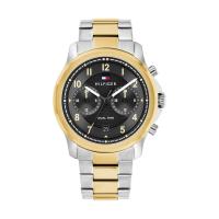 ราคา Tommy Hilfiger นาฬิกาข้อมือผู้ชาย รุ่น TH1710627,สาย Stainless Steel, สีsilver-gold (MKP1677108)