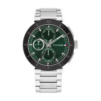 ราคา Tommy Hilfiger นาฬิกาข้อมือผู้ชาย รุ่น TH1792117,สาย Stainless Steel, สีเงิน (MKP1677110)