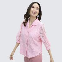 ราคา MIKIKO เสื้อเชิ้ต MI-H1704 ลูกไม้เวนิช ชมพู IGPU22-2 M (GRMKPPR000085694)