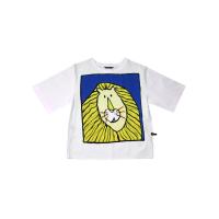 ราคา YODYOKO เสื้อผู้หญิง - สีขาว : ลายสิงโตผู้น่ารักบนพื้นสีน้ำเงิน Free Size (MKP1668808)