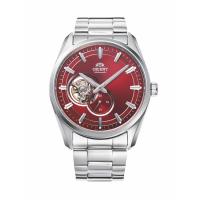 ราคา Orient นาฬิกาข้อมือ Orient Contemporary Mechanical สายเหล็ก RA-AR0010R สีแดง (MKP1693482)