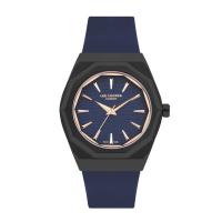 ราคา Lee Cooper Watch นาฬิกาข้อมือผู้ชาย รุ่น LC07936.699,สาย Silicone, สีน้ำเงิน (MKP1699693)