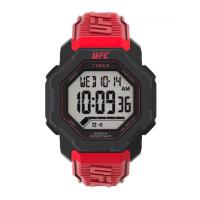 ราคา Timex นาฬิกาข้อมือผู้ชาย UFC Knockout รุ่น TW2V88200 สายเรซิ่น สีแดง (MKP1605652)