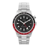 ราคา Timex นาฬิกาข้อมือผู้ชาย Waterbury Traditional GMT รุ่น TW2W22700 สายสแตนเลส สีเงิน (MKP1605208)