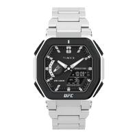 ราคา Timex นาฬิกาข้อมือผู้ชาย UFC Colossus รุ่น TW2V84600 สายสแตนเลส สีเงิน (MKP1605660)