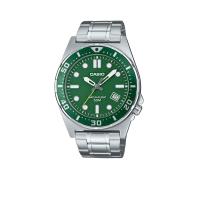 ราคา CASIO นาฬิกาข้อมือ MTD-135D-3AVDF สีเขียว (MKP1842246)