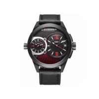 ราคา CURREN นาฬิกาข้อมือผู้ชายสายหนังสปอร์ต Multiple Time พร้อมวันที่แสดง รุ่น C8249 (MKP0308242)