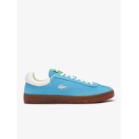 ราคา LACOSTE รองเท้าผ้าใบผู้ชายลาคอสท์ รุ่น Baseshot วัสดุหนังกลับ สีน้ำเงิน 9 UK (MKP1860122)