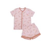 ราคา AUKA ชุดเซ็ทเสื้อสั้น + กางเกงขาสั้น, เด็ก, Auka Animal Teme, สีส้ม 90 (MKP1861266)