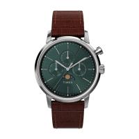 ราคา TIMEX นาฬิกาข้อมือผู้ชาย รุ่น TW2W51000,สาย Leather, สีน้ำตาล (MKP1772545)