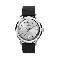 ราคา TIMEX นาฬิกาข้อมือผู้ชาย รุ่น TW2W54000,สาย Leather, สีดำ (MKP1772569)