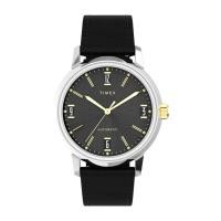 ราคา TIMEX นาฬิกาข้อมือผู้ชาย รุ่น TW2W33900,สาย Leather, สีดำ (MKP1772542)