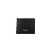 ราคา TAKEO KIKUCHI กระเป๋าสตางค์ใบสั้น KAGOME WALLET WITH COIN CASE สีดำ One Size (MKP1658490)