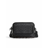 ราคา COACH กระเป๋าสะพายข้างรุ่น Charter Flap Crossbody 24 In Signature Canvas สีเทา One Size (MKP1862403)