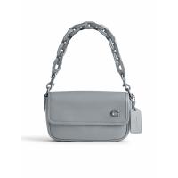 ราคา COACH กระเป๋าสะพายข้างรุ่น Charter Flap Crossbody 18 สีเทา One Size (MKP1862389)