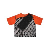 ราคา YODYOKO เสื้อตัวหลวม - สีแดง : ลายลูกกลิ้งสีดำ Free Size (MKP1862222)