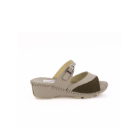 ราคา DORTMUEND รองเท้าแตะผู้หญิง เพื่อสุขภาพ Lidia สีกากี 37 EU (MKP1802204)