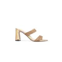 ราคา KENNETH COLE รองเท้าส้นสูง ผู้หญิง รุ่น AMELIA FLARE JEWEL สีทอง 6 US (MKP1862197)