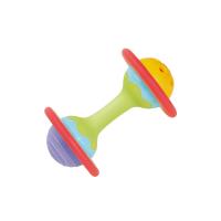 ราคา TOYROYAL ของเล่นกัด เขย่า ของเล่นเสริมพัฒนาการ รุ่น LOM - ดัมเบล สีแดงอ่อน (CDS11481638)