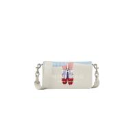 ราคา MARC JACOBS กระเป๋าสะพาย MARC JACOBS X WIZARD OF OZ THE RUBY SLIPPERS LEATHER MINI BAG สี WHITE MULTI One Size (MKP1850566)
