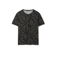 ราคา VERSACE UNDERWEAR เสื้อยืดผู้ชายแขนสั้น Barocco สีเทา 3 EU (CDS12103546)