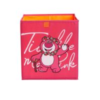 ราคา MINI MONO กล่องเก็บของ ขนาด 26x26x28 ซม. ลาย Lotso สีชมพูบาร์บี้ (CDS13481704)