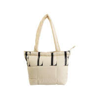ราคา ELLE กระเป๋าผ้า Puffy Bag Marshmallow Collection ใบใหญ่ H8H011 สีขาว One Size (MKP1792687)