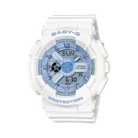 ราคา Baby-g นาฬิกาข้อมือผู้หญิง BA-110XBE-7ADR สีขาว (MKP1470870)