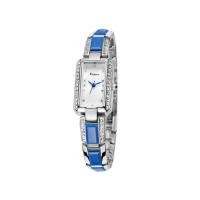 ราคา KIMIO นาฬิกาข้อมือผู้หญิง ฝังเพชร Luxury สาย Alloy Ceramic รุ่น K538 สีฟ้า (MKP1747912)
