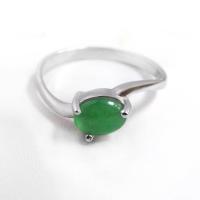 ราคา FINEJEWELTHAI แหวนหยก-แหวนเงิน-แหวนพลอย-หยกแท้-เงินแท้- R1016jd สีเงิน 59 (MKP0619815)