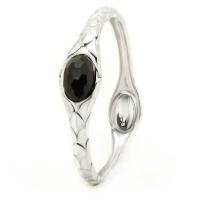 ราคา Finejewelthai กำไลบัวเงิน-นิล-งานสุวัน-กำไลนิล-กำไลเงิน-SWB005on สีเงิน (MKP0704376)