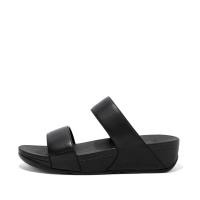 ราคา FitFlop™ LULU รองเท้าแตะแบบสวมผู้หญิง รุ่น ED4-090 สี All Black 6 UK (MKP1002667)