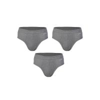 ราคา JOCKEY UNDERWEAR กางเกงในผู้ชาย VALUE PACK แบบ BRIEFS สีเทา (แพ็ค 3 ชิ้น) M (MKP1733143)