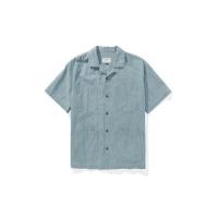 ราคา American Eagle เสื้อเชิ้ตผู้ชาย SS OVERSIZED CAMP COLLAR 4 PKT CHAMBRAY SHIRT สี ฟ้า M (MKP1861840)