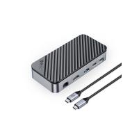 ราคา ORICO โอริโก้ รุ่น DPM2P9 ฮับ USB Type-C มัลติพอร์ต 10 in 1 พร้อมกล่องอ่าน M.2 NVMe/NGFF SSD แบบมีพัดลมระบายความร้อน (MKP1778690)