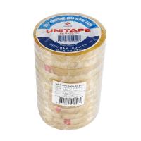 ราคา UNITAPE เทปใส แกน 3 นิ้ว 1/2 นิ้วx72 หลา (แพ็ค12ม้วน) ยูนิเทป (MKP0978879)