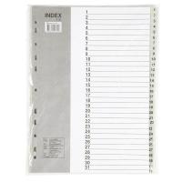 ราคา Bennon อินเด็กซ์พลาสติก (1-31) A4 เบนน่อน IX899 (MKP0985295)