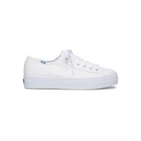 ราคา KEDS รองเท้าผ้าใบ แบรนด์ Keds รุ่น Triple Kick Canvas สีขาว 9 US (MKP0270945)